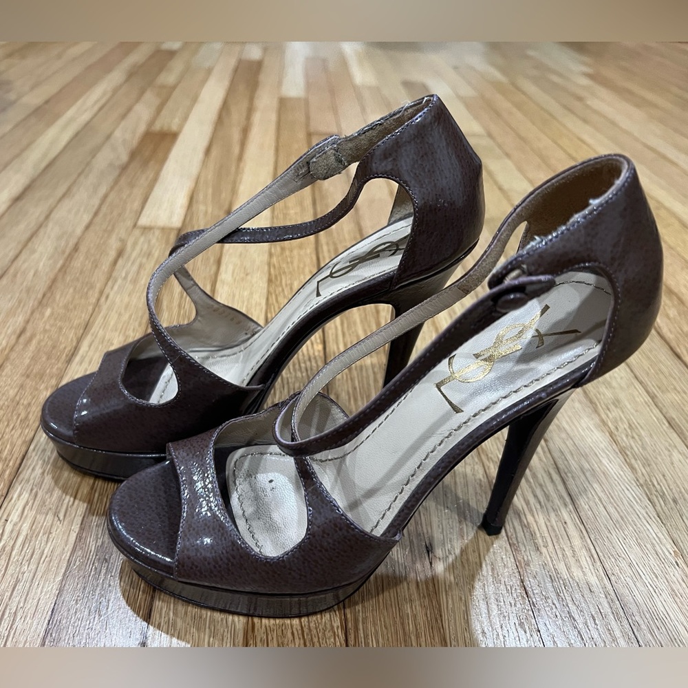 YSL light purple heels, size 35.5